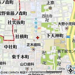 京都府京都市上京区仲之町505周辺の地図
