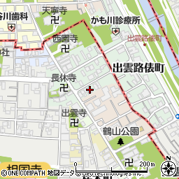 京都府京都市上京区高徳寺町354-15周辺の地図