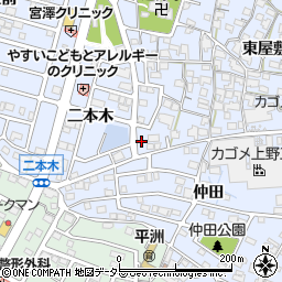 愛知県東海市荒尾町西屋敷145周辺の地図