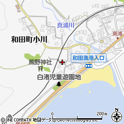 千葉県南房総市和田町白渚43-1周辺の地図