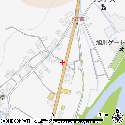岡山県真庭市上市瀬74周辺の地図