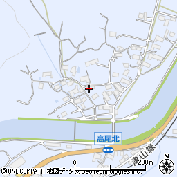岡山県津山市高尾918周辺の地図