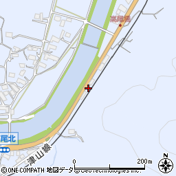 岡山県津山市高尾1周辺の地図