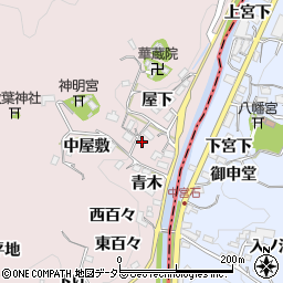 愛知県豊田市桂野町青木1周辺の地図