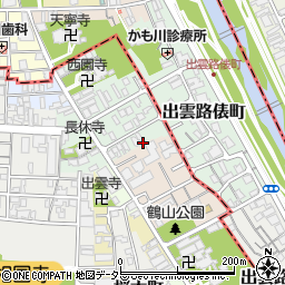 京都府京都市上京区高徳寺町354-20周辺の地図