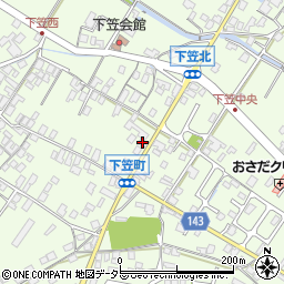 滋賀県草津市下笠町1085周辺の地図