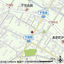 滋賀県草津市下笠町1085周辺の地図