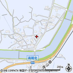 岡山県津山市高尾960周辺の地図