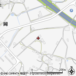 岡山県勝田郡勝央町岡587周辺の地図