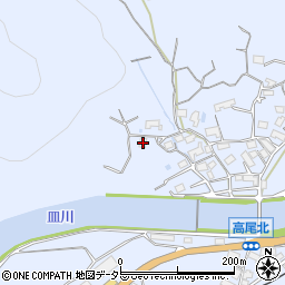 岡山県津山市高尾836周辺の地図