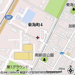 鯱バス株式会社整備工場周辺の地図