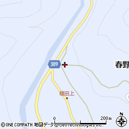 静岡県浜松市天竜区春野町豊岡1080周辺の地図