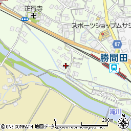 岡山県勝田郡勝央町勝間田735-1周辺の地図