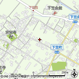 滋賀県草津市下笠町1002周辺の地図