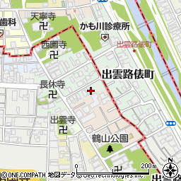 京都府京都市上京区高徳寺町354-5周辺の地図