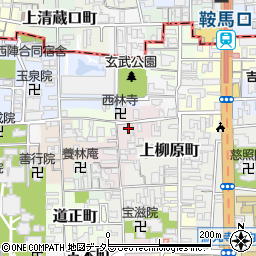 京都府京都市上京区玄蕃町周辺の地図