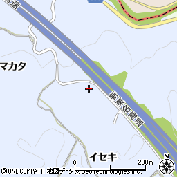 愛知県岡崎市宮石町（イセキ）周辺の地図