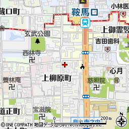 京都府京都市上京区上柳原町97周辺の地図