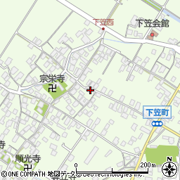 滋賀県草津市下笠町994周辺の地図