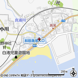 千葉県南房総市和田町白渚15周辺の地図