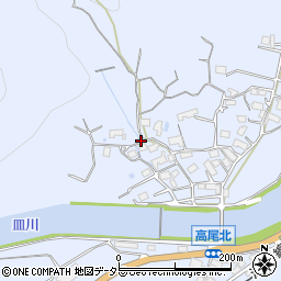 岡山県津山市高尾1263周辺の地図