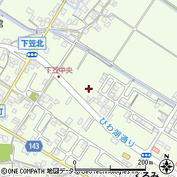 滋賀県草津市下笠町549周辺の地図