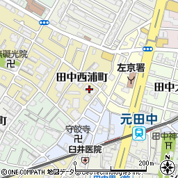田中変電所周辺の地図
