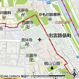 京都府京都市上京区高徳寺町354-24周辺の地図