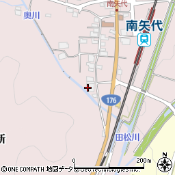 兵庫県丹波篠山市南矢代648周辺の地図