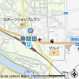 岡山県勝田郡勝央町岡16周辺の地図