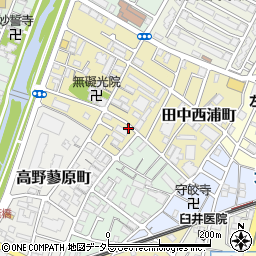 京都府京都市左京区高野清水町133周辺の地図