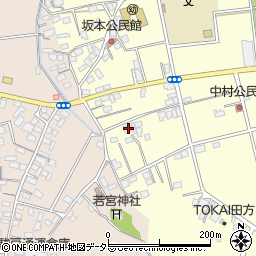 静岡県伊豆の国市中661周辺の地図