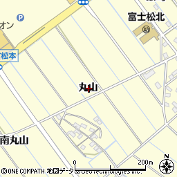 愛知県刈谷市東境町丸山周辺の地図