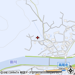 岡山県津山市高尾829周辺の地図