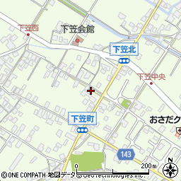 滋賀県草津市下笠町1060周辺の地図