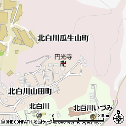 円光寺周辺の地図