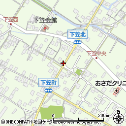 滋賀県草津市下笠町1064周辺の地図