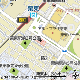 AZICA 栗東駅前店周辺の地図