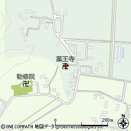 薬王寺周辺の地図