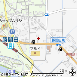 岡山県勝田郡勝央町岡25周辺の地図