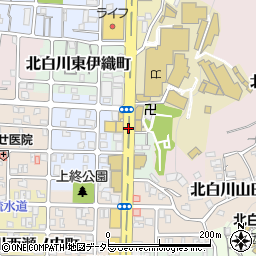 上終町周辺の地図
