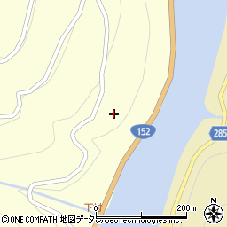 静岡県浜松市天竜区龍山町瀬尻1542周辺の地図