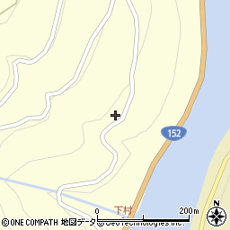 静岡県浜松市天竜区龍山町瀬尻1725周辺の地図