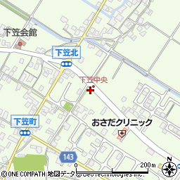 滋賀県草津市下笠町560-1周辺の地図