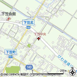 滋賀県草津市下笠町560-1周辺の地図