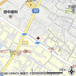 滋賀県栗東市高野633-1周辺の地図