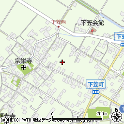 滋賀県草津市下笠町1102周辺の地図