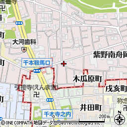 京都府京都市北区紫野南舟岡町2周辺の地図