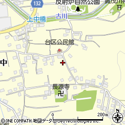 静岡県伊豆の国市中391周辺の地図