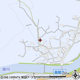 岡山県津山市高尾1214周辺の地図